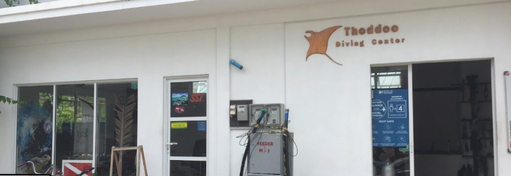 Thoddoo Diving Center building